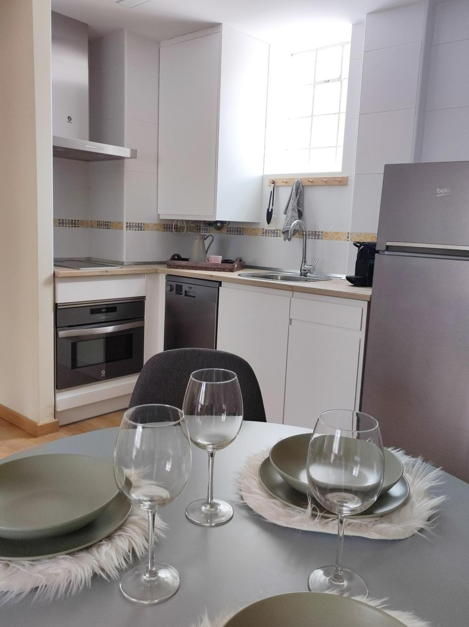 Apartamento Vico Escarrilla Exteriér fotografie